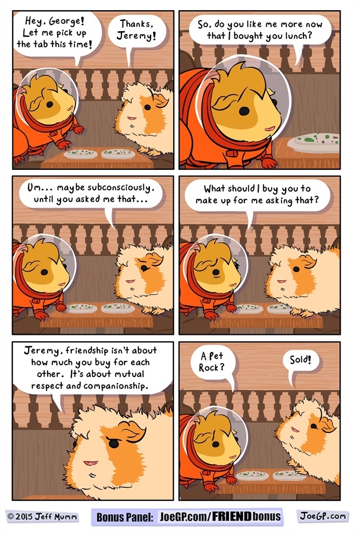 Anything for a friend