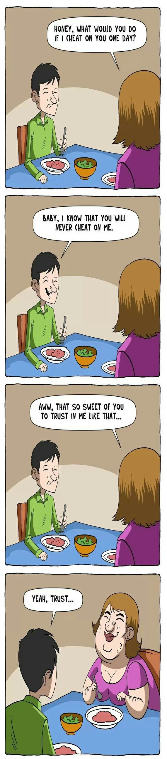 Being loyal is.. oh s**t