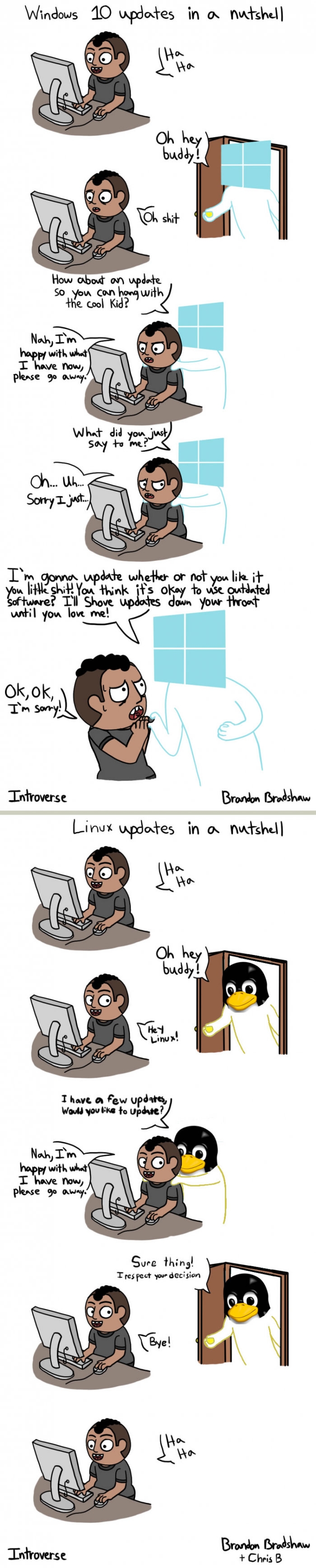 Windows & Linux updates
