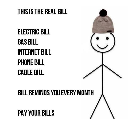 This is the real bill