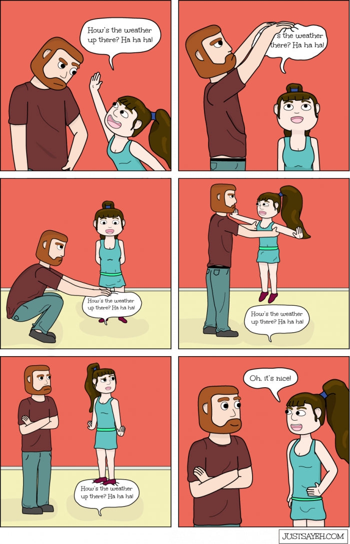 How's the weather up there?