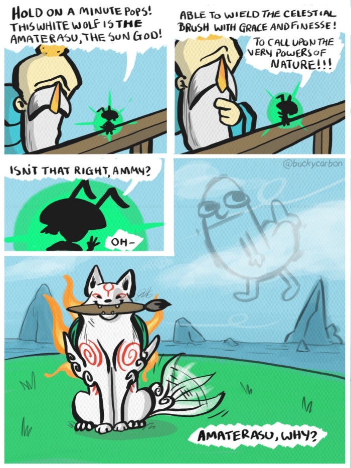 Amaterasu's a bit of a troll