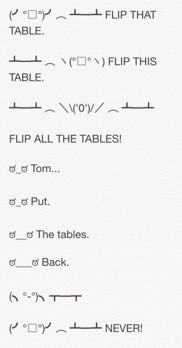 Table RAGE!