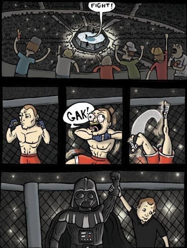Darth Vader in UFC