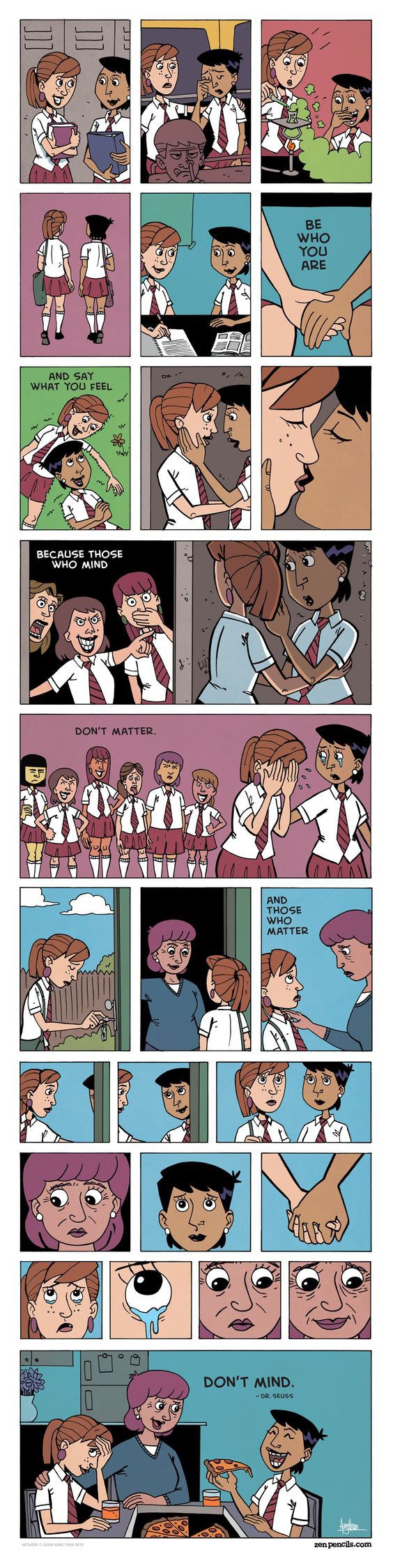 Be yourself. Always.