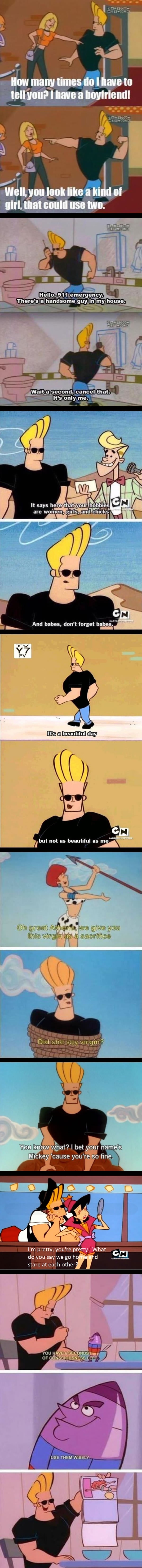 Johny Bravo's the best