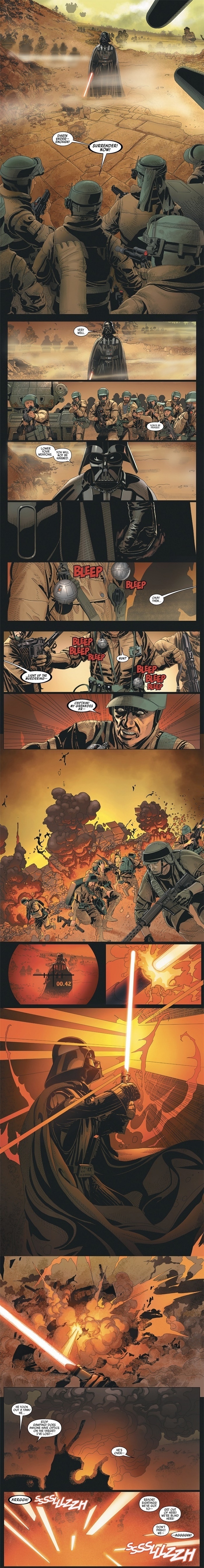 Vader being a bada**