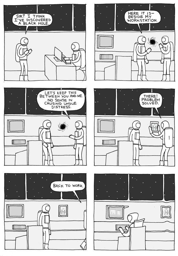 Black holes are nsfw