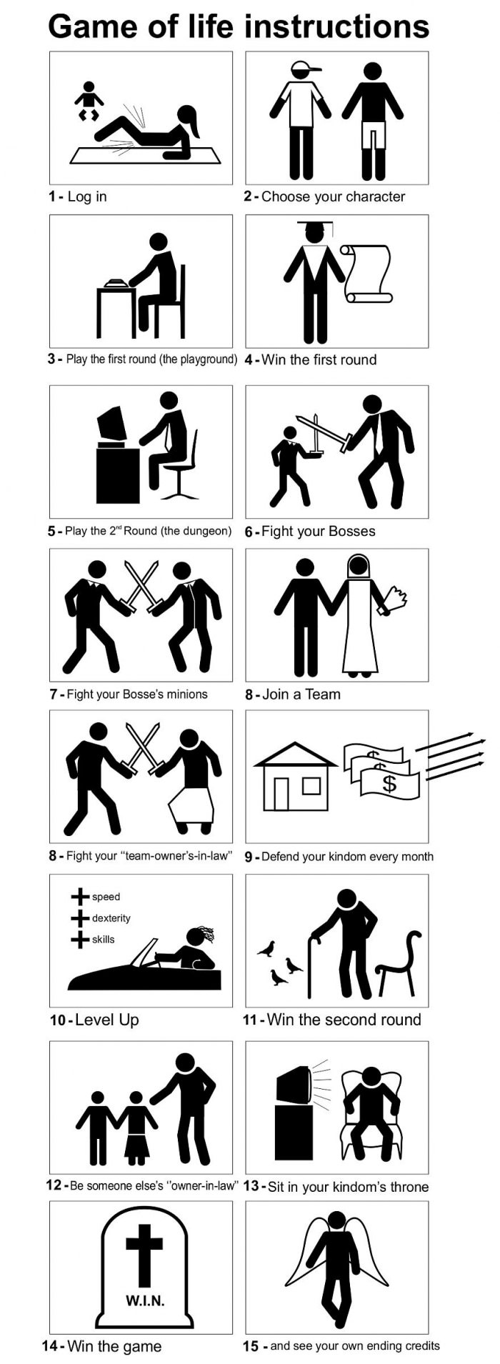 Life is just a big RPG