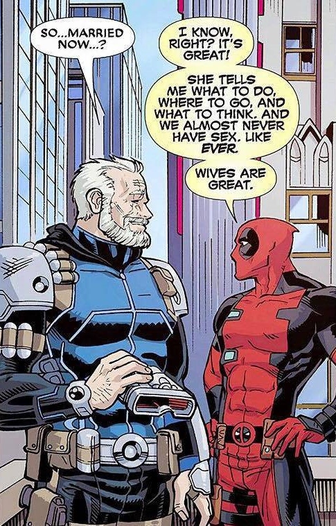 Married life for Deadpool