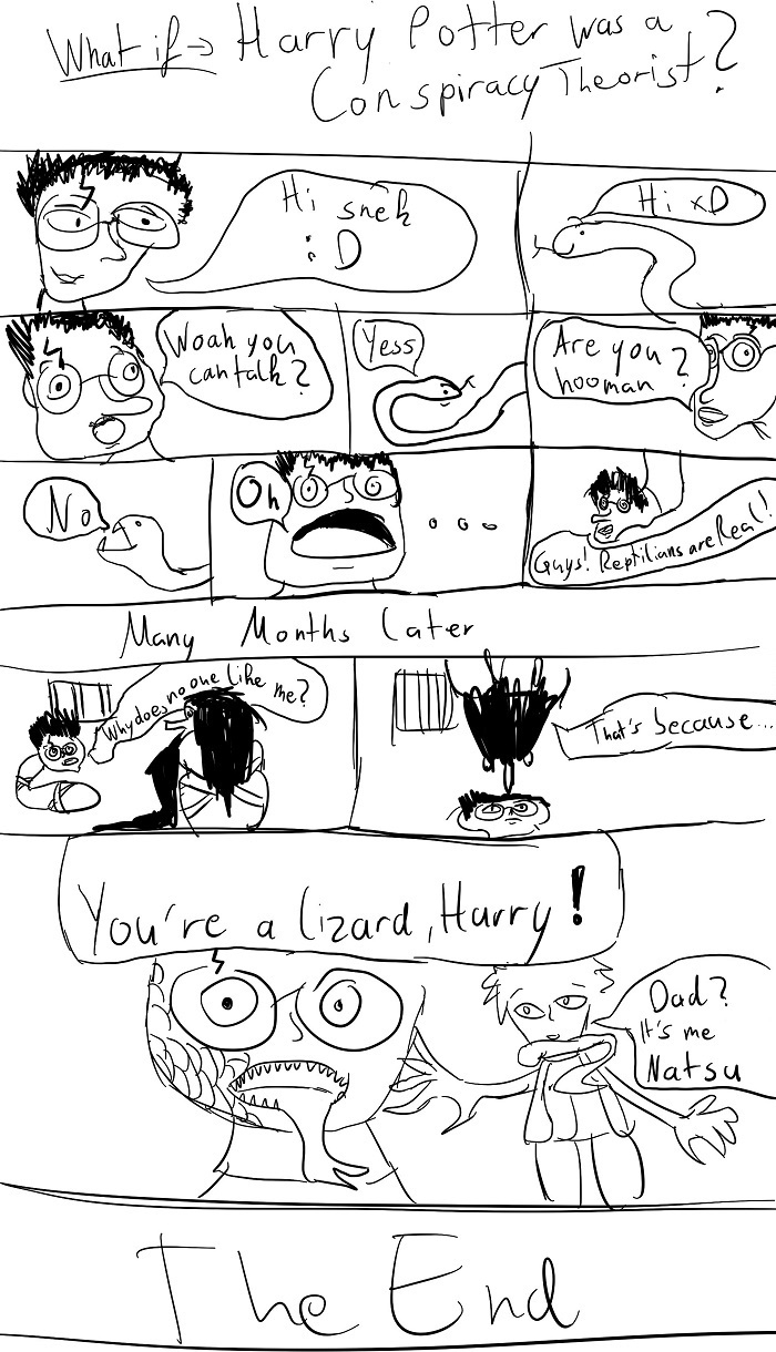 You're not a wizard, Harry