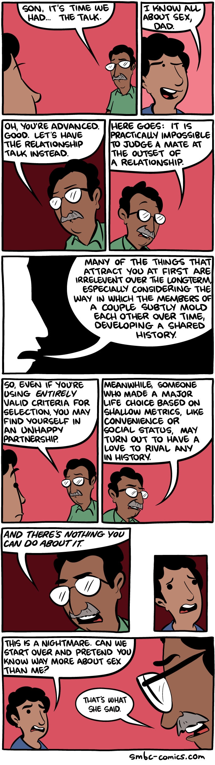 It's time we had the talk