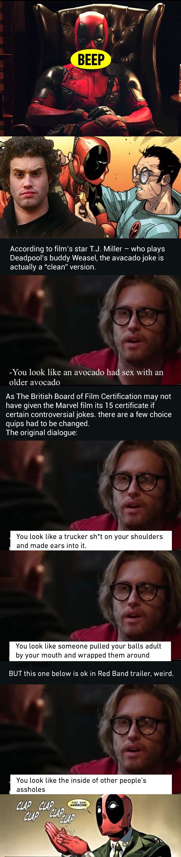 Dirty Deadpool Jokes