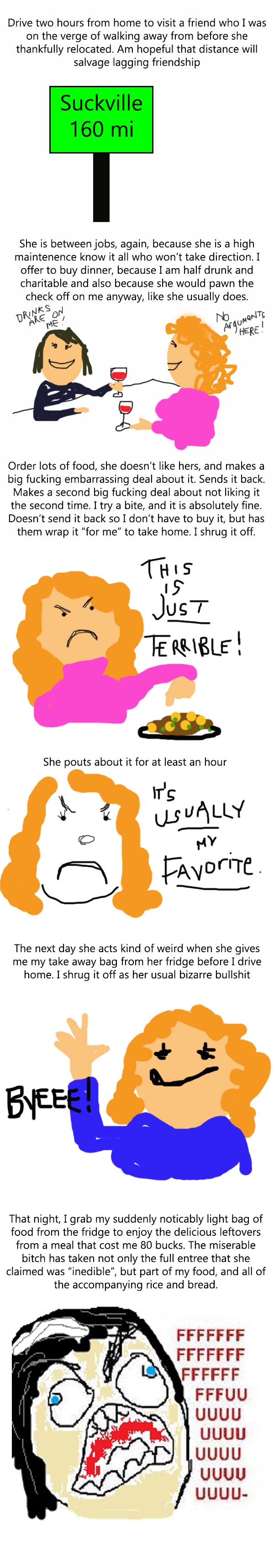 What a total d**k move