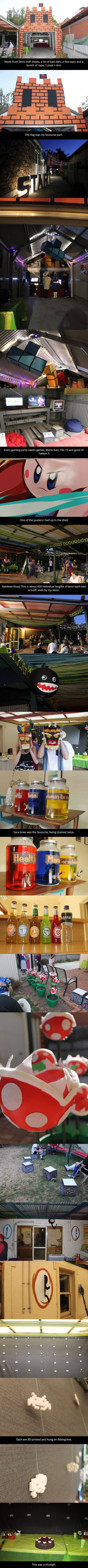 Gaming themed party