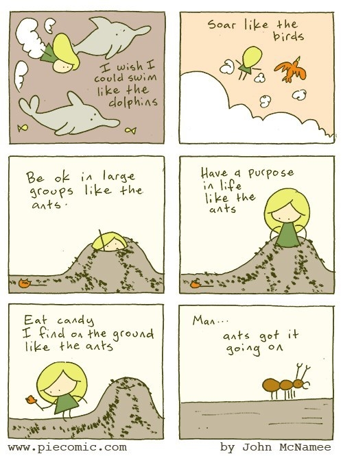 Be like ants