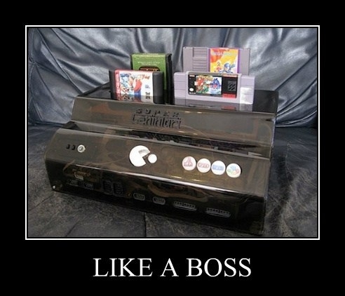 Like a boss