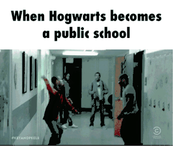Common day in Hogwarts