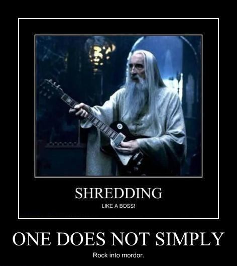 One does not simply