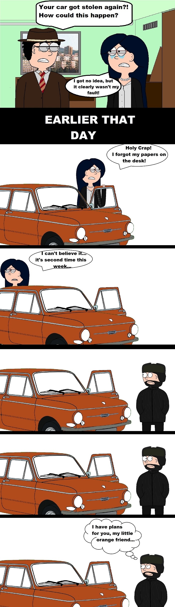 How to get a car stolen