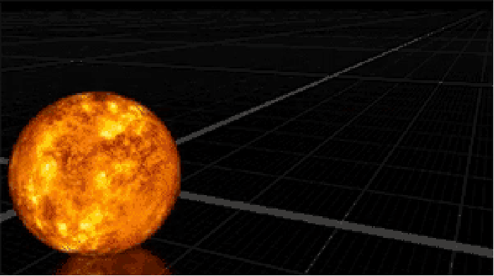 The size of a black hole