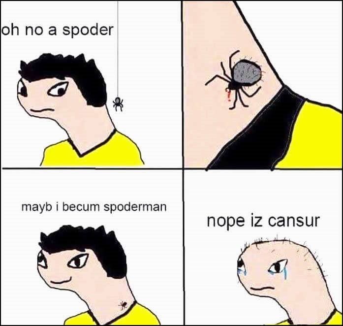 Spoderman is a legend