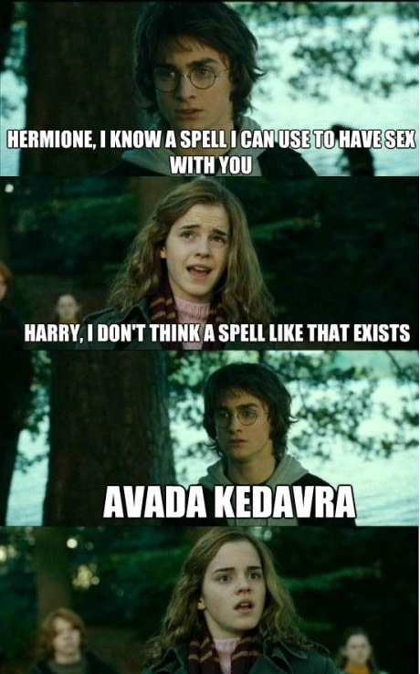 50 shades of Gryffindor