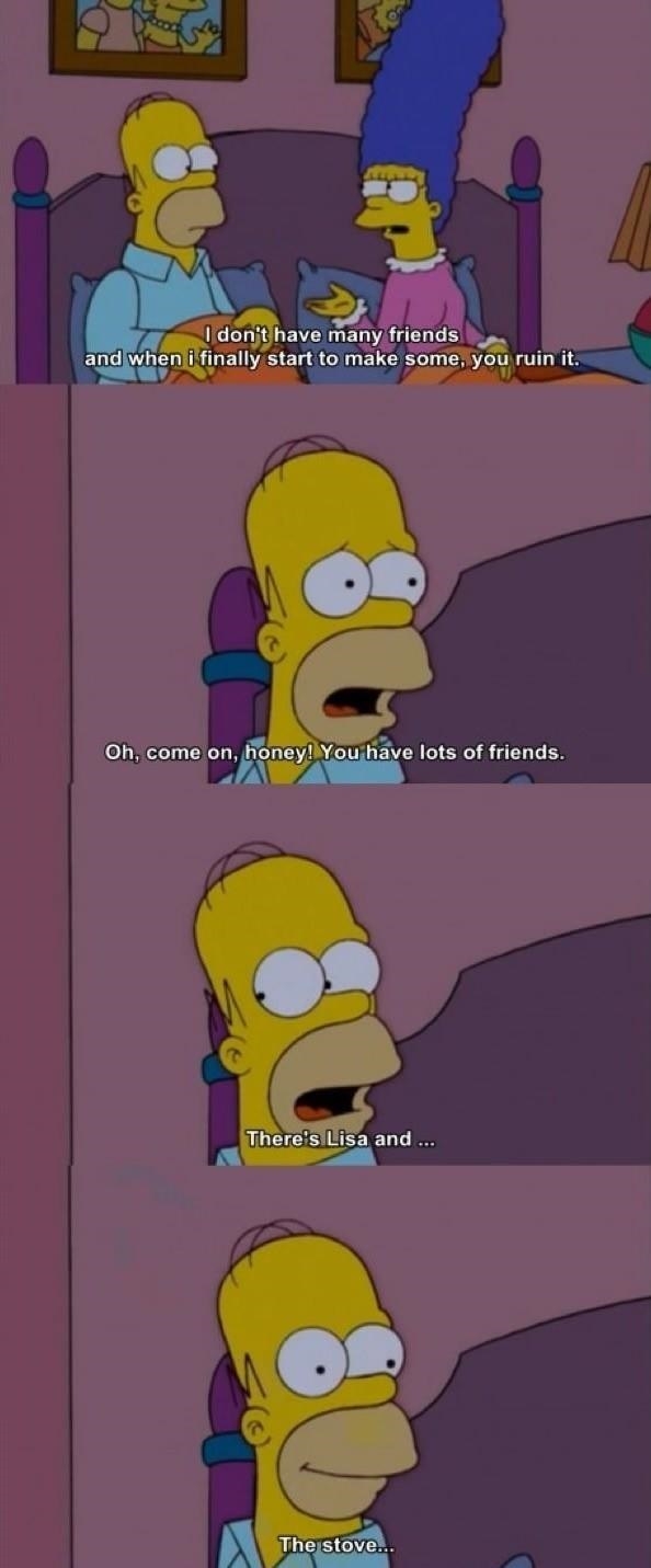 Homer has a point