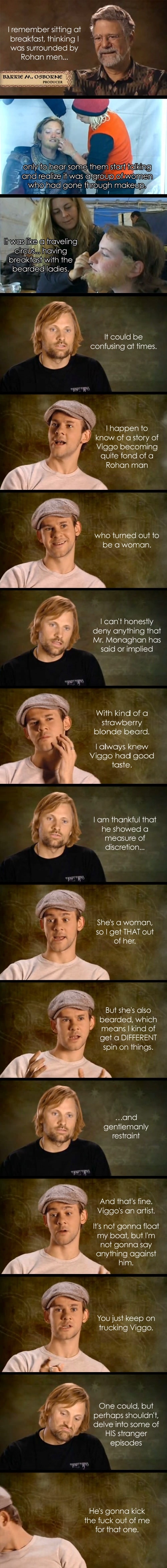 Bearded ladies of LotR