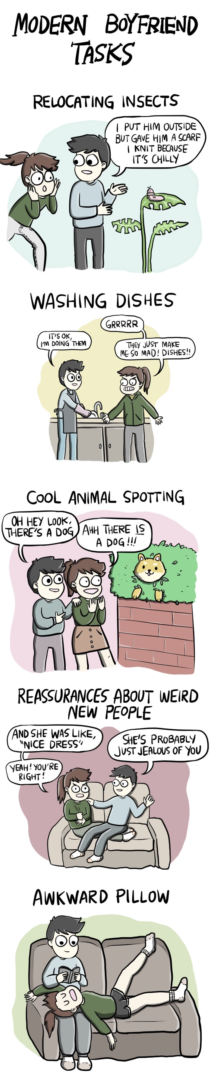 Modern boyfriend tasks