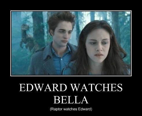 Edward watches Bella