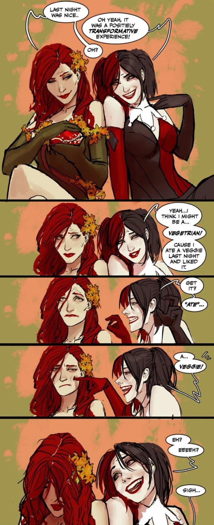 Poison Ivy & Harley Quinn