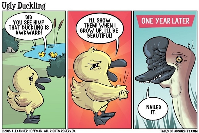 Ugly duckling