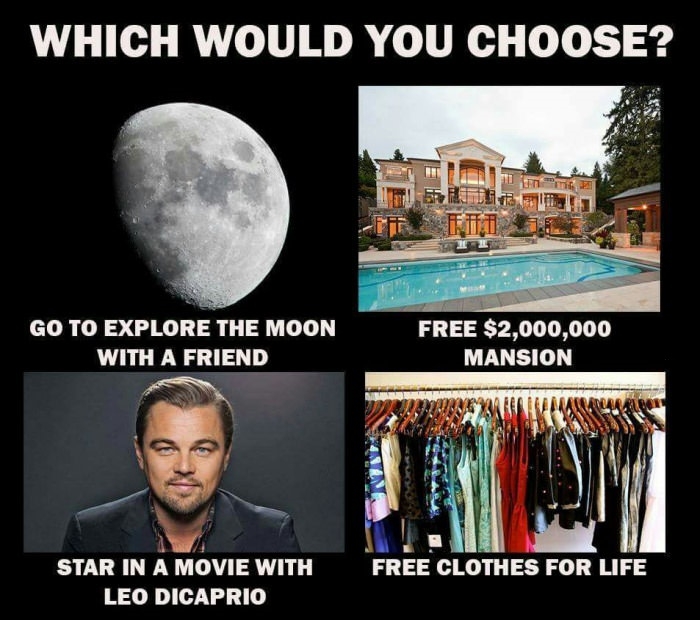 The choice is yours