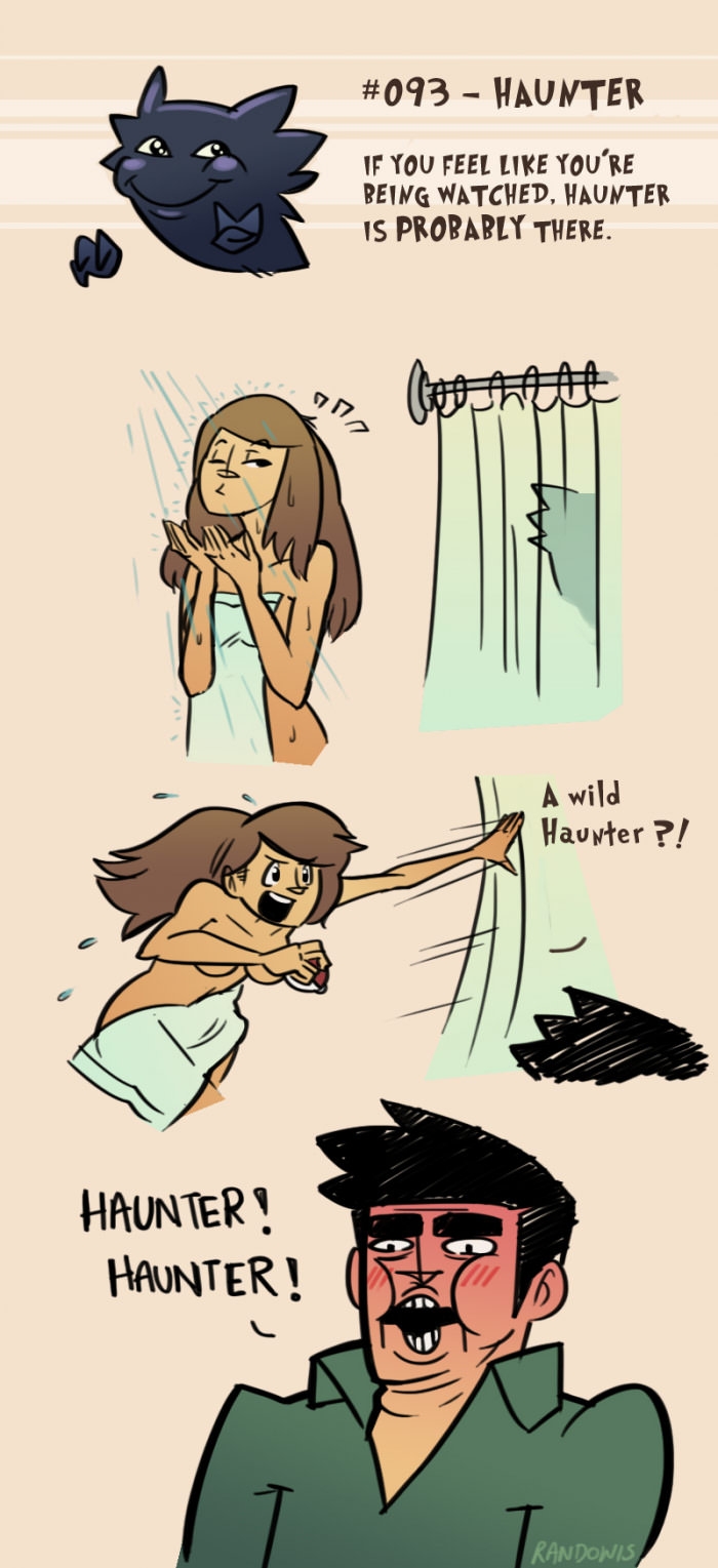 Haunter is probably there