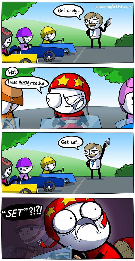 Born ready.. not set