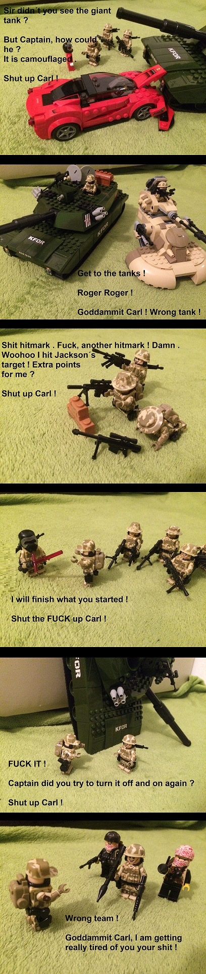 Even lego army has a Carl