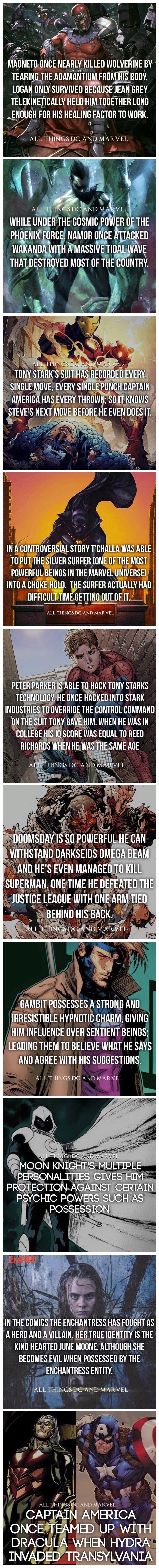 Superhero facts pt.4