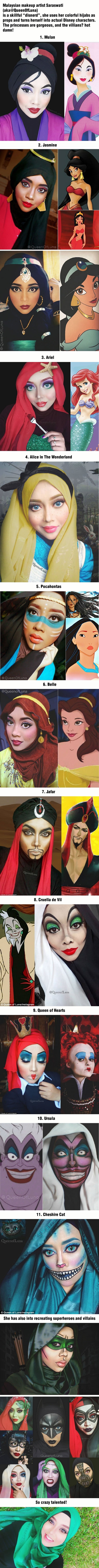 Disney hijab styles