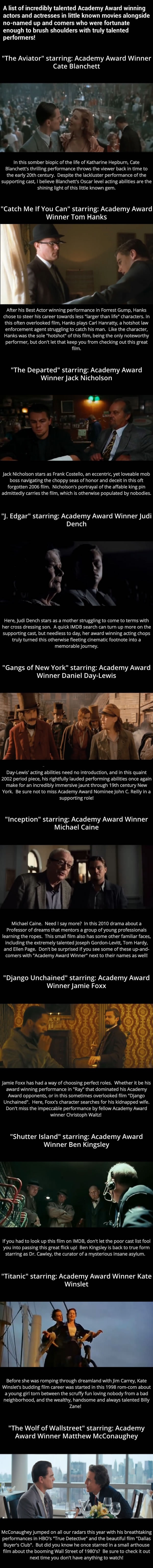 Some movies to watch