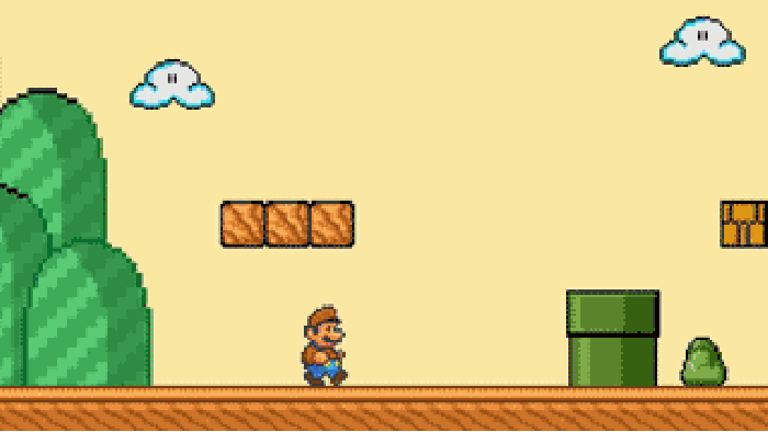 Realistic Mario underwater