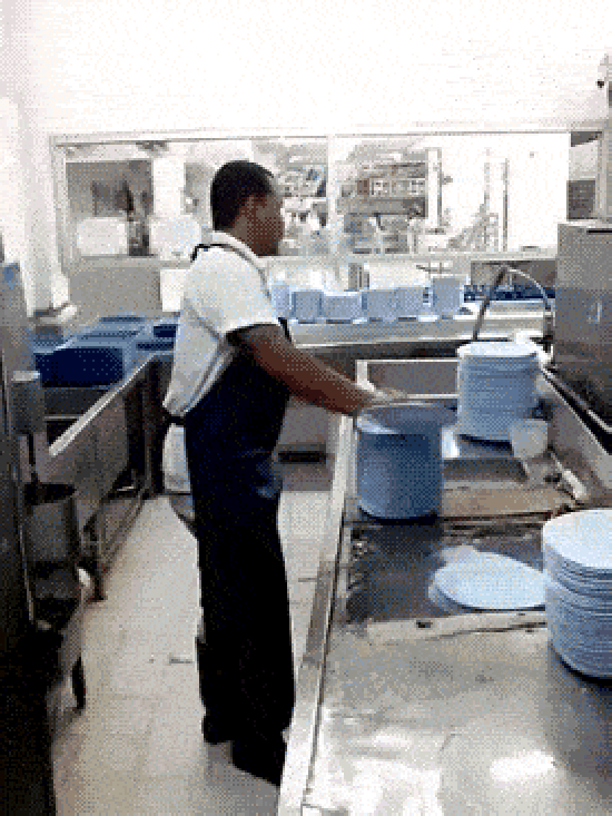 Fast dishwasher