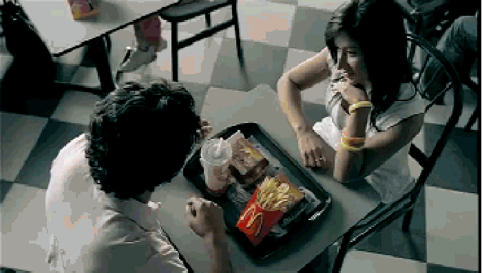 When she doesn't want fries
