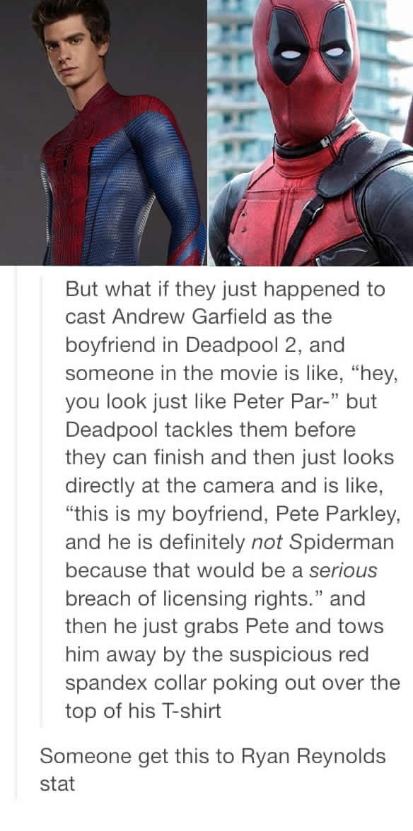 Message to Deadpool
