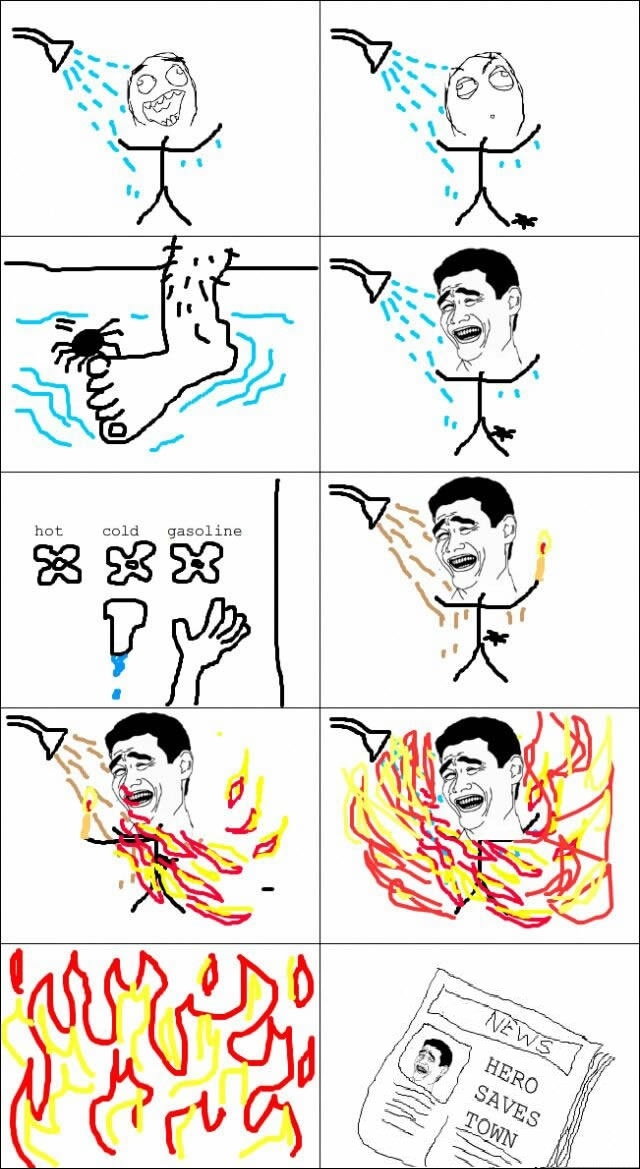 Kill it! Kill it with fire!