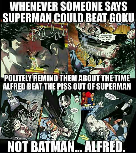 Goku > Superman