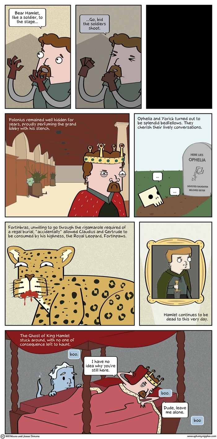 Hamlet's epilogue