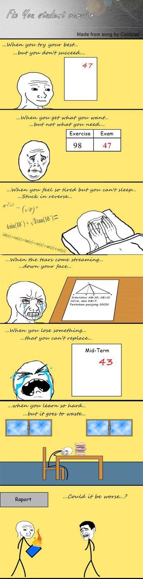 Fix you - student version