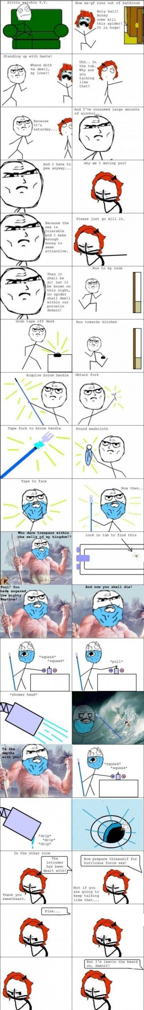 Old school rage comic