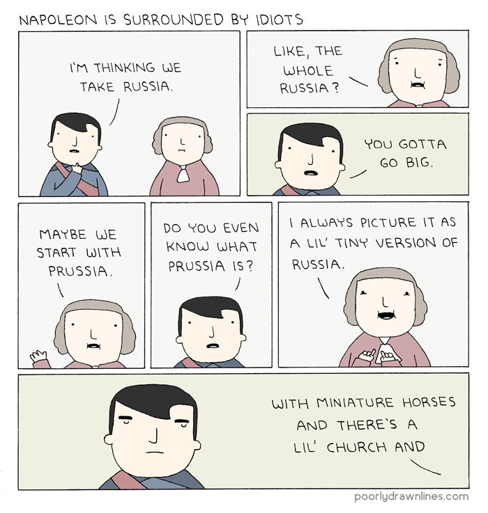 Poor Napoleon